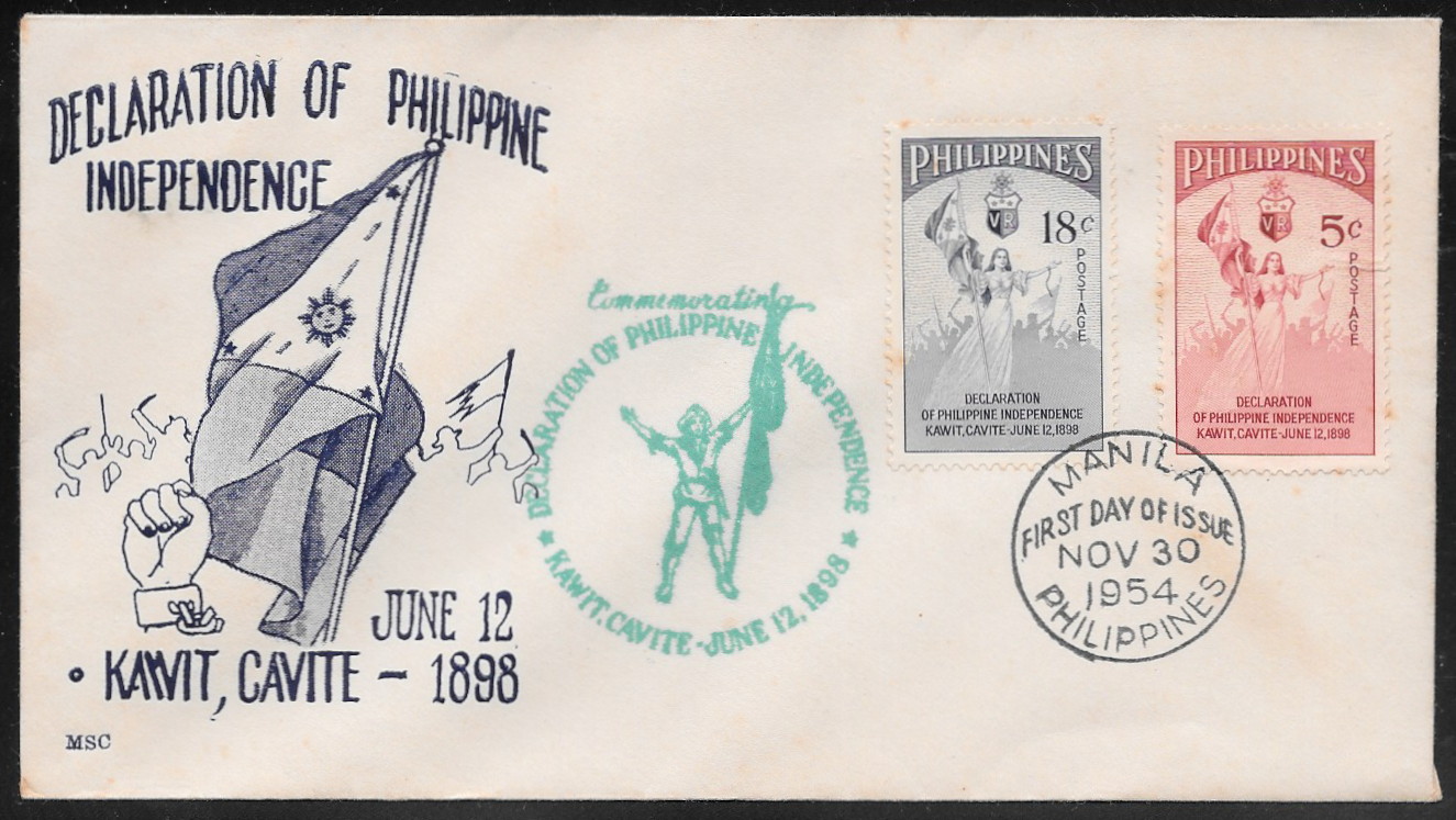 Philippines 1954 First Day Cover 